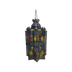 Arabic Hanging Lantern - 109cm - Gold P-AL108-GD