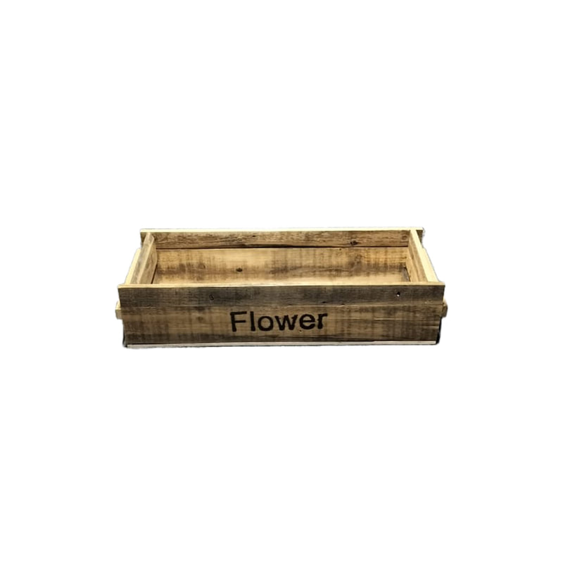 P-BA104-DW 68cm Type 3 open top flower display crate
