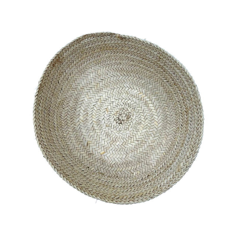 P-BA110-JT 30cm traditional woven round basket