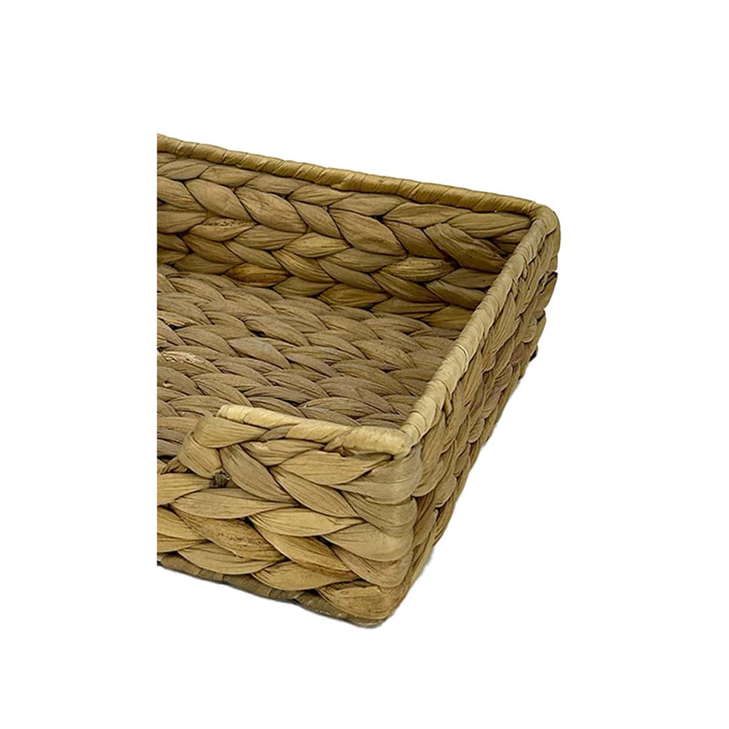 P-BA112-JT 22cm Jacob woven jute square tray