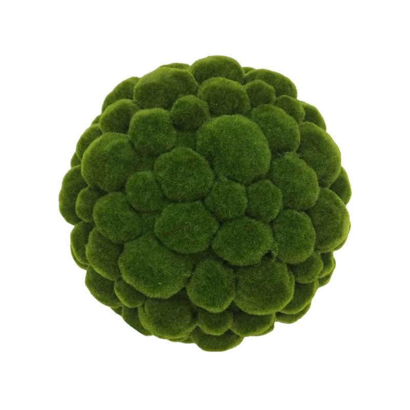 P-BM105-NL 40cm dia 'nearly natural' moss ball