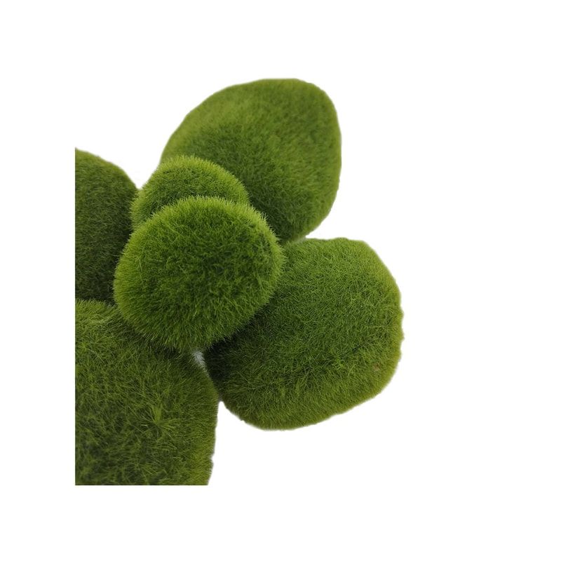 P-BM108-NL Assorted set of 'nearly natural' grass-flocked pebbles in various sizes