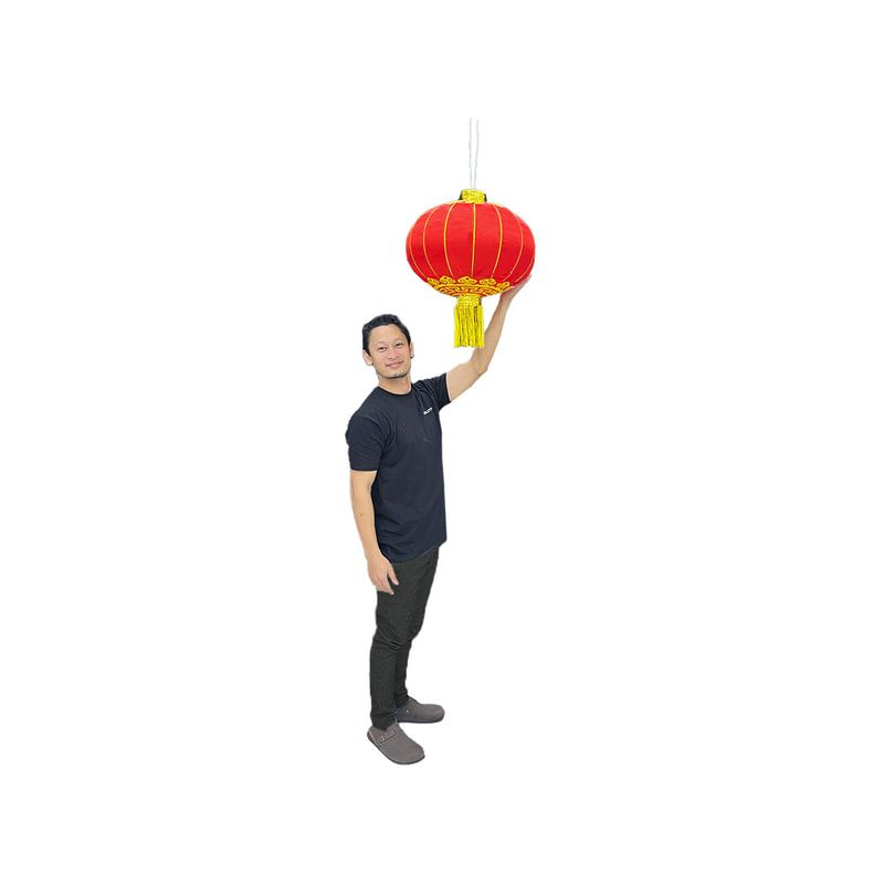 P-CL101-RG 20cm type 1 Chinese hanging lantern