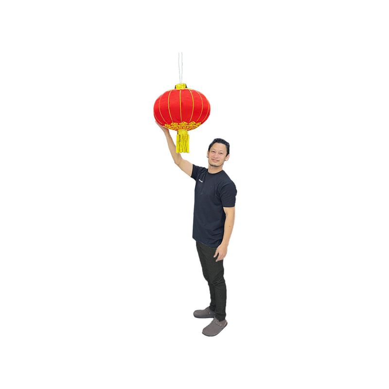 P-CL102-RG 40cm type 1 Chinese hanging lantern