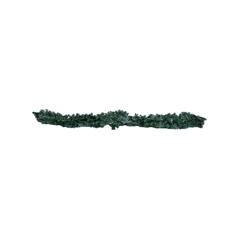 P-CM118-MC 270cm plain snowy green Christmas garland