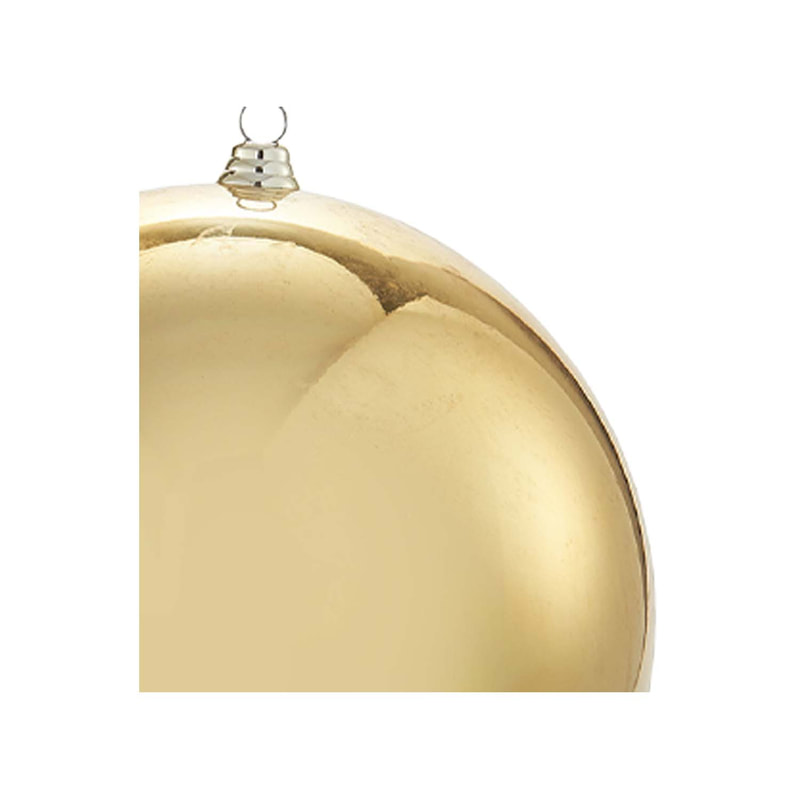 P-CM136-GD 4cm shiny gold bauble