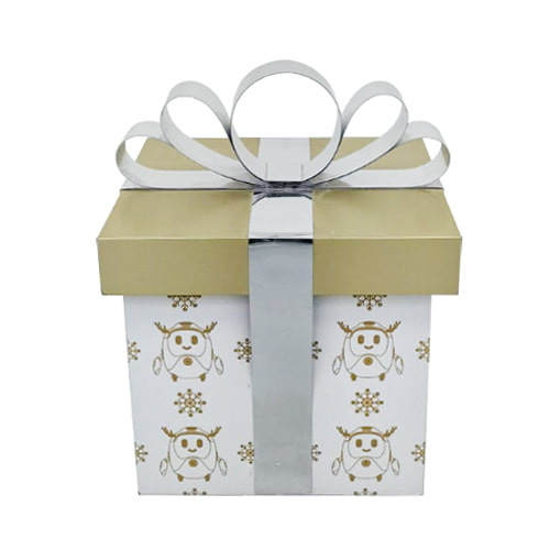 P-CM144-MC Type 1 80cm gift box with ribbon and customizable wrapping paper