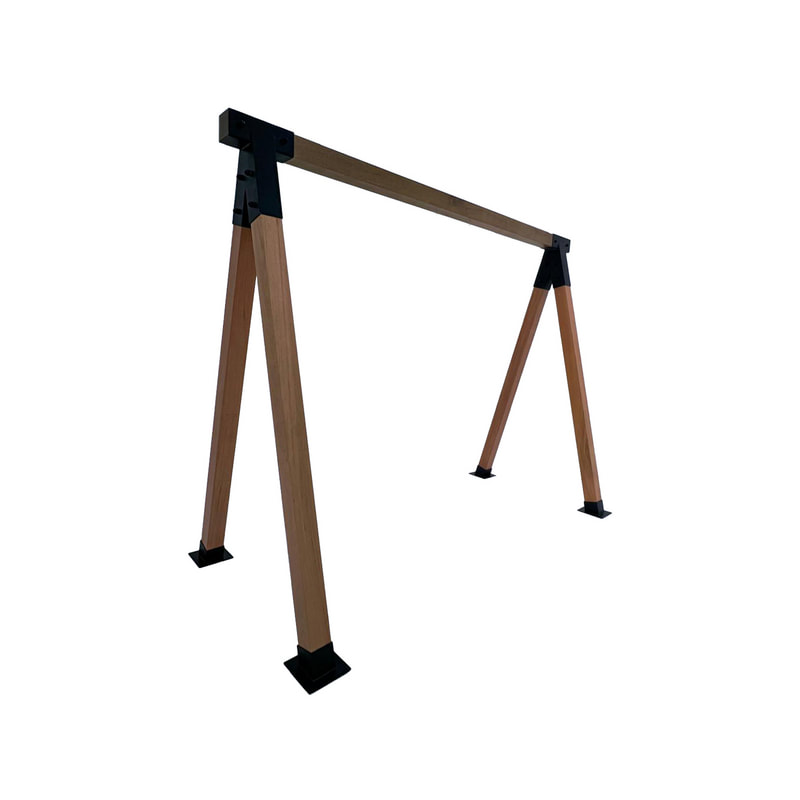A-Frame Backdrop - 300cm - Natural Wood (P-DP801-NW)