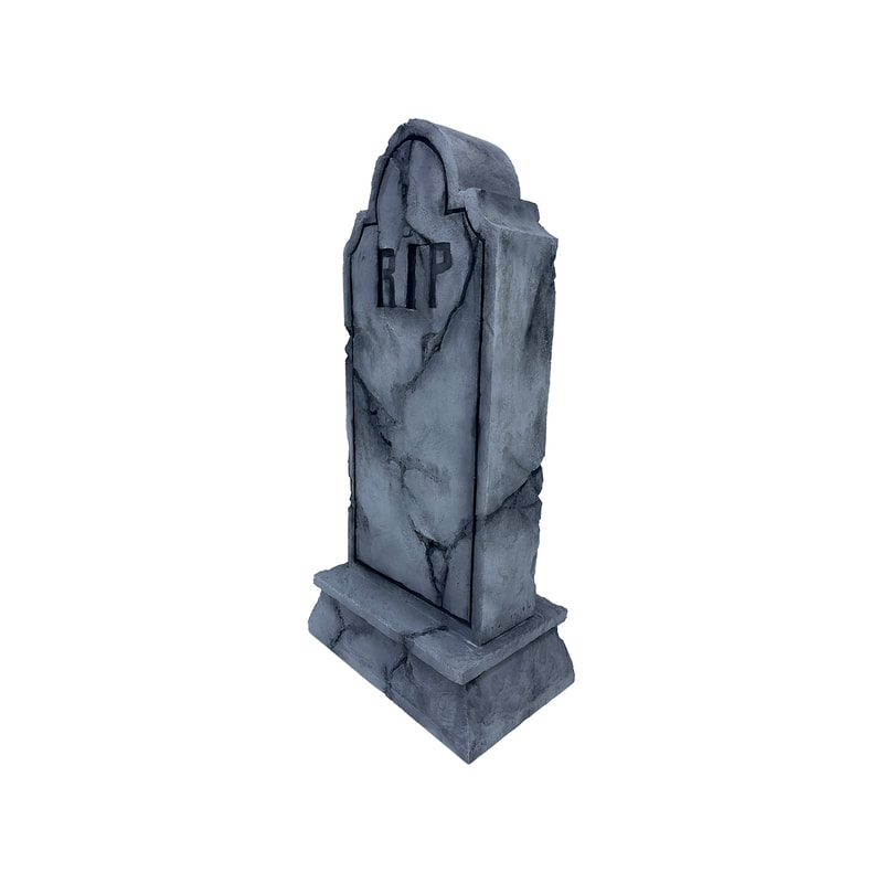 P-DP808-DG 200cm giant grave stone display panel