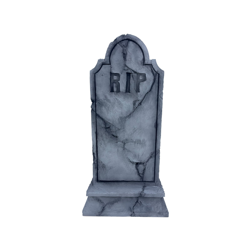 P-DP808-DG 200cm giant grave stone display panel