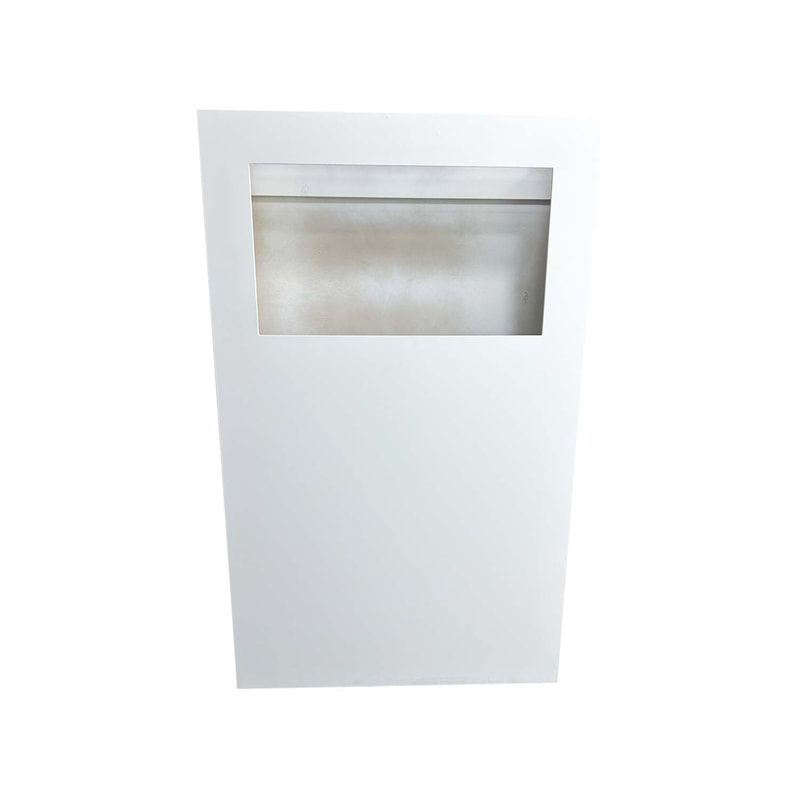 P-DW102-WH Type 2 display wall stand in white