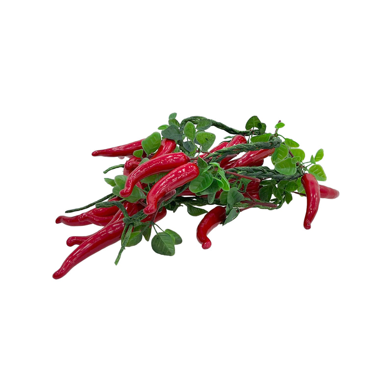 P-FA103-RE 55cm red chili string