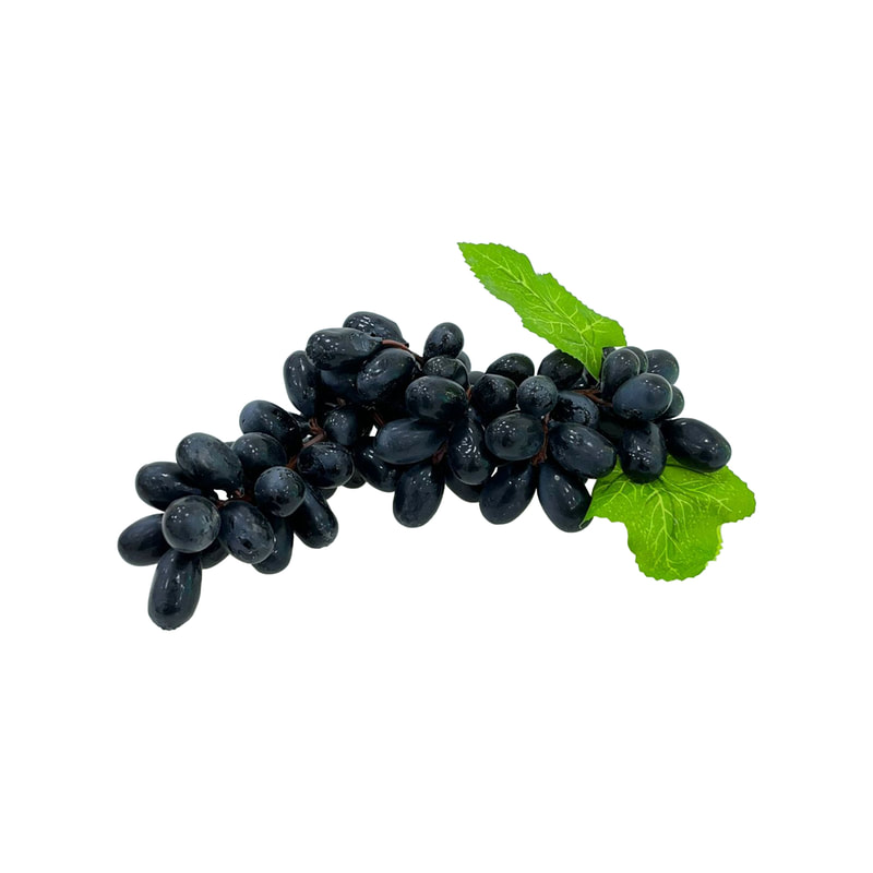 P-FA104-BL 23cm black grapes