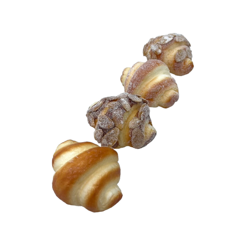 P-FA114-LI Type 1 mini croissant variety pack of 4