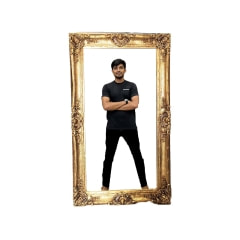 Baroque Frame - Type 1 - Gold  ​P-FD801-GD