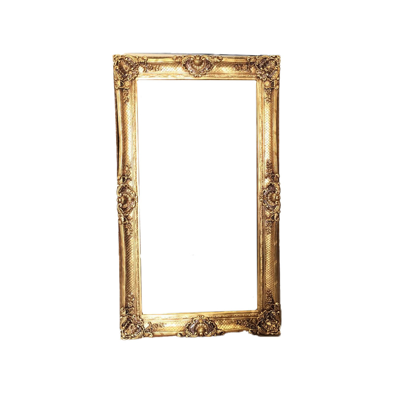 P-FD801-GD Baroque frame in gold