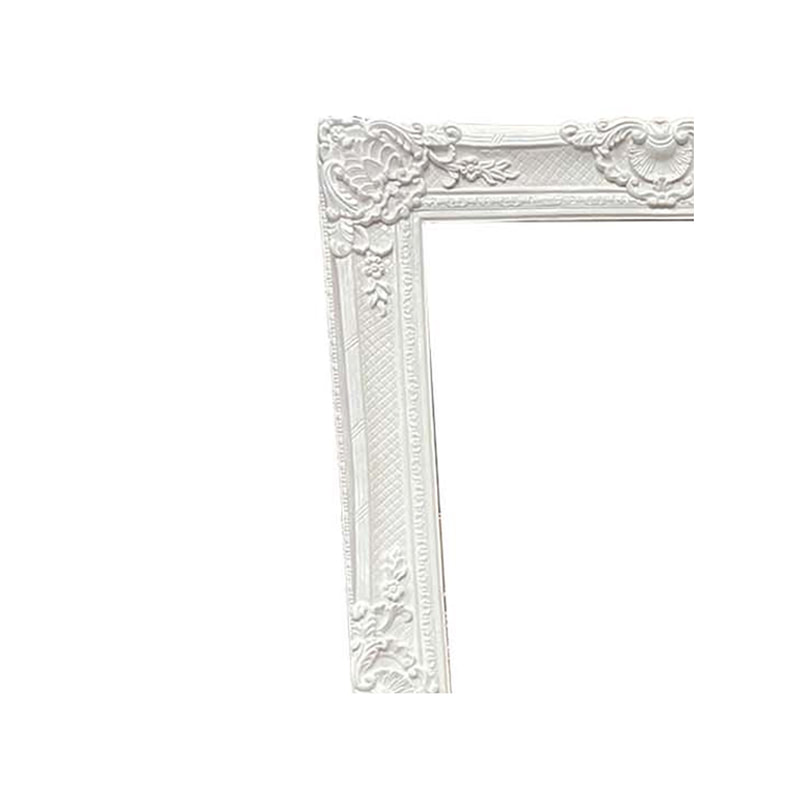 P-FD801-WH Baroque frame in white
