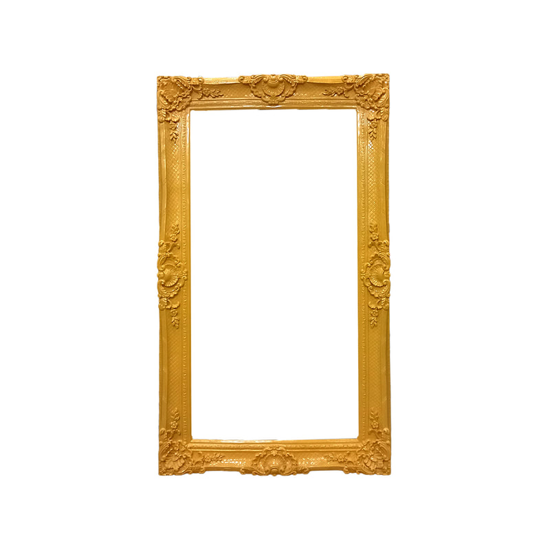 P-FD801-YL Baroque frame in yellow