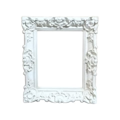 Baroque Frame - Type 3 - White   ​P-FD803-WH