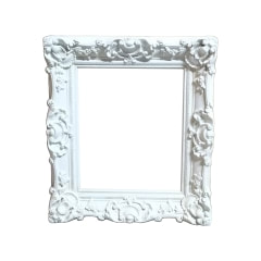 Baroque Frame - Type 4 - White  ​P-FD804-WH