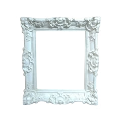 Baroque Frame- Type 9 - White ​P-FD809-WH
