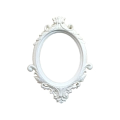 Baroque Frame- Type 11 - White ​P-FD811-WH