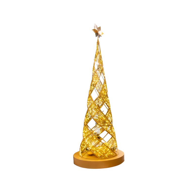 P-FF101-GD 9.5m high Astrid Christmas tree with LED lighting