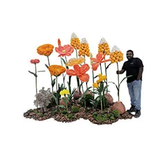 Giant Flowers - Orange ​P-FK840-OR
