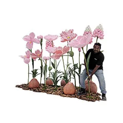 Giant Flowers - Pink + White ​P-FK872-PW