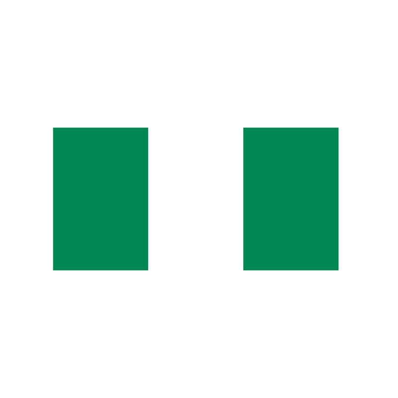 P-FL127-MC 180cm Nigeria National  Flag