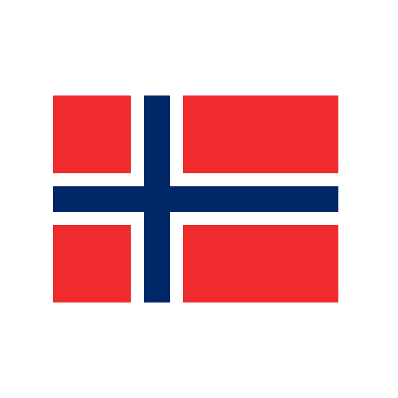 P-FL129-MC 180cm Norway National  Flag