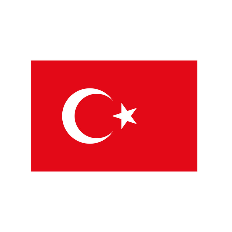 P-FL145-MC 180cm Turkey National  Flag