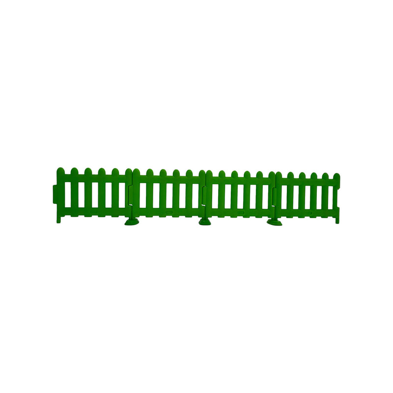 P-FN201-GR Type 1 Kids Play Pen in Green Plastic