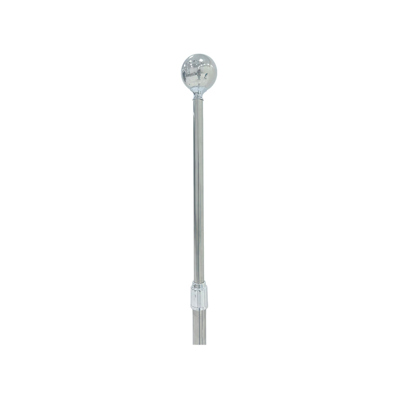 P-FP104-SI Type 4 Flag pole in silver 300cm high