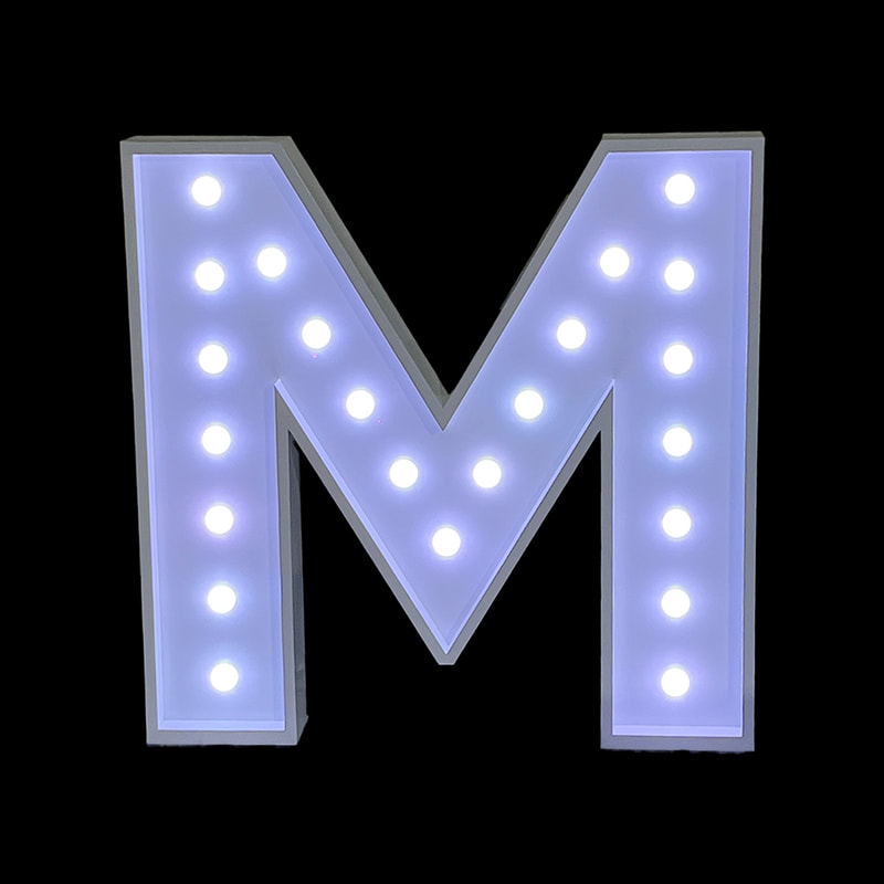P-GB123-MC Giant Letter 