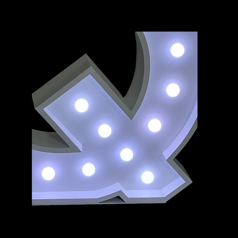 P-GB127-MC Giant Letter 