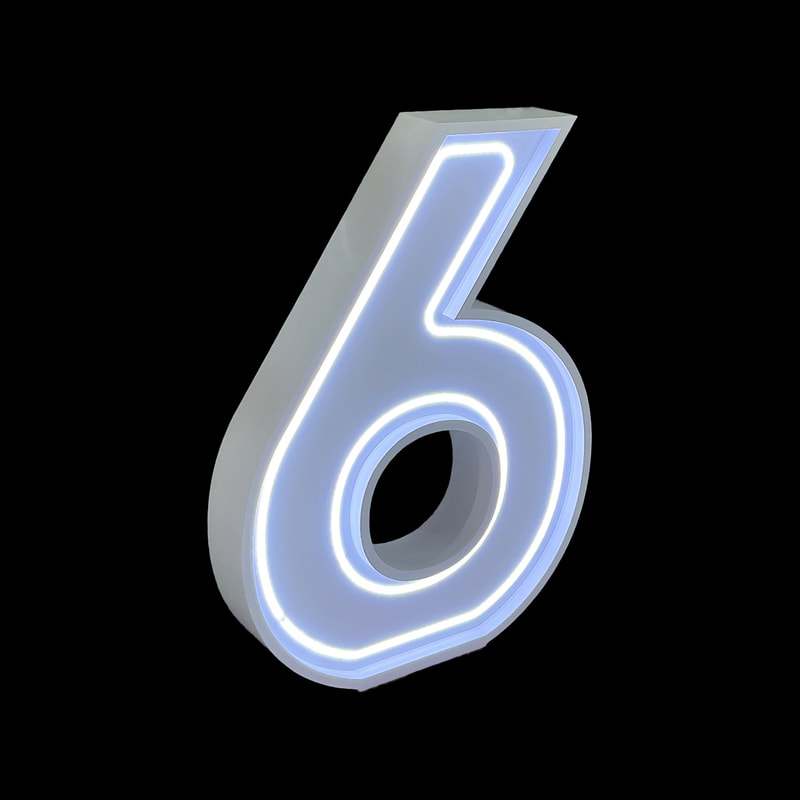P-GL106-MC Giant Number 