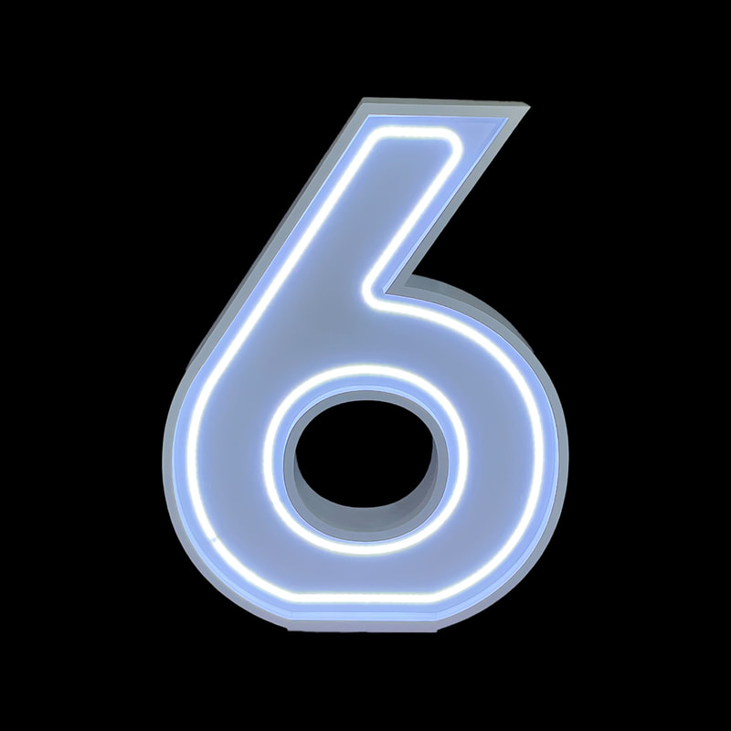 P-GL106-MC Giant Number 