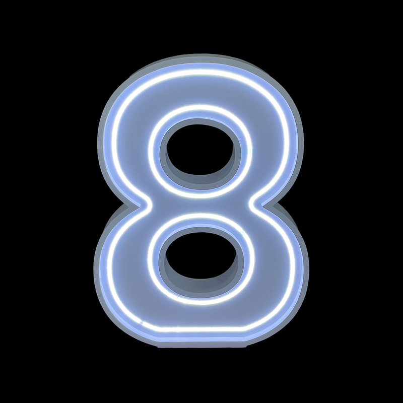 P-GL108-MC Giant Number 