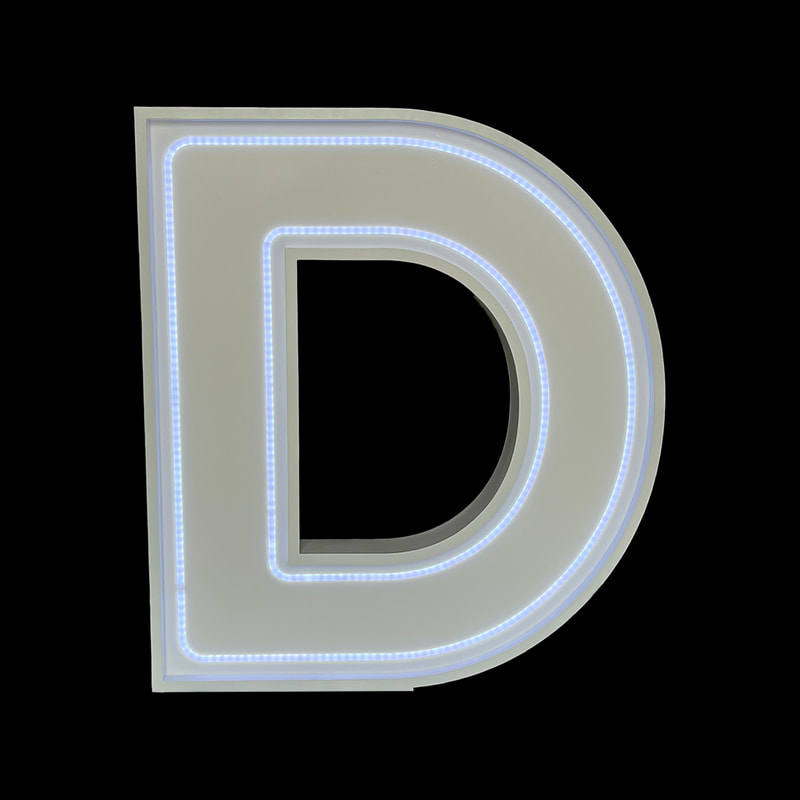 P-GL114-MC Giant Letter 