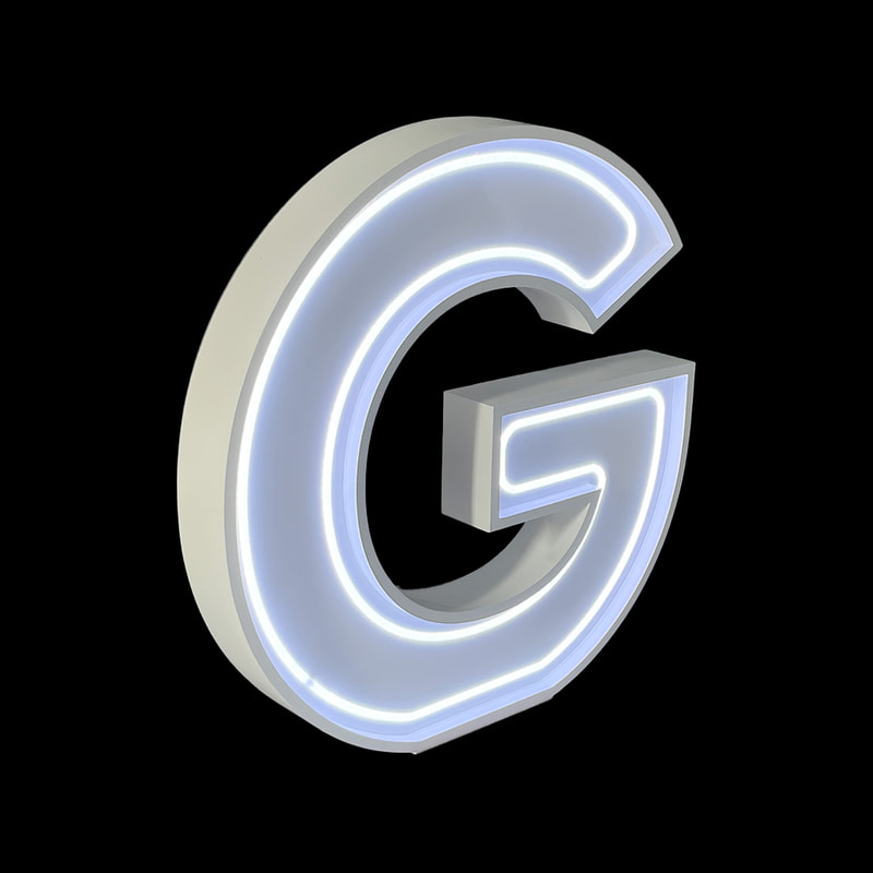 P-GL117-MC Giant Letter 