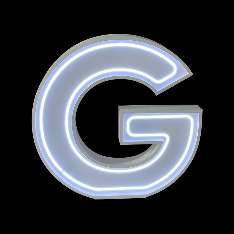 P-GL117-MC Giant Letter 