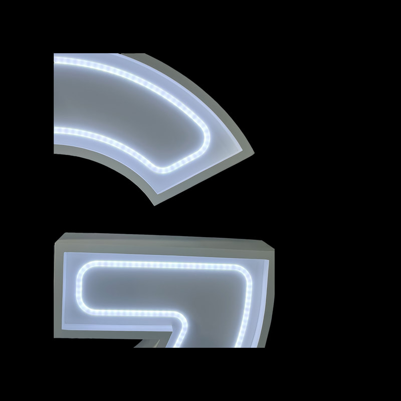 P-GL117-MC Giant Letter 