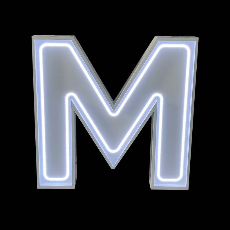 P-GL123-MC Giant Letter 