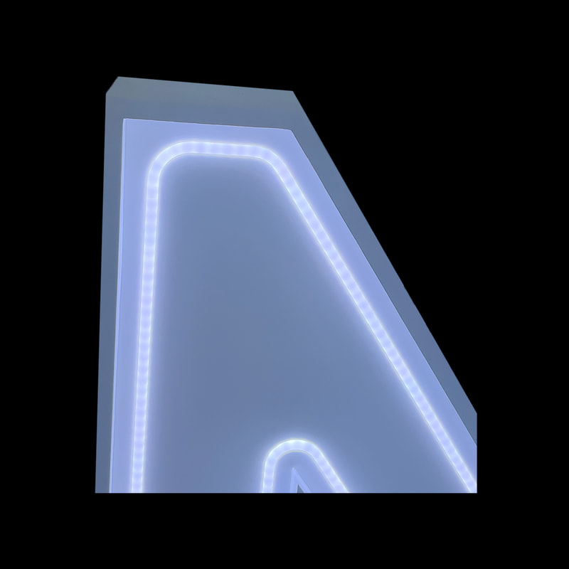 P-GL124-MC Giant Letter 