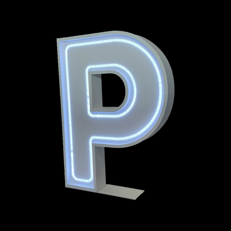 P-GL126-MC Giant Letter 