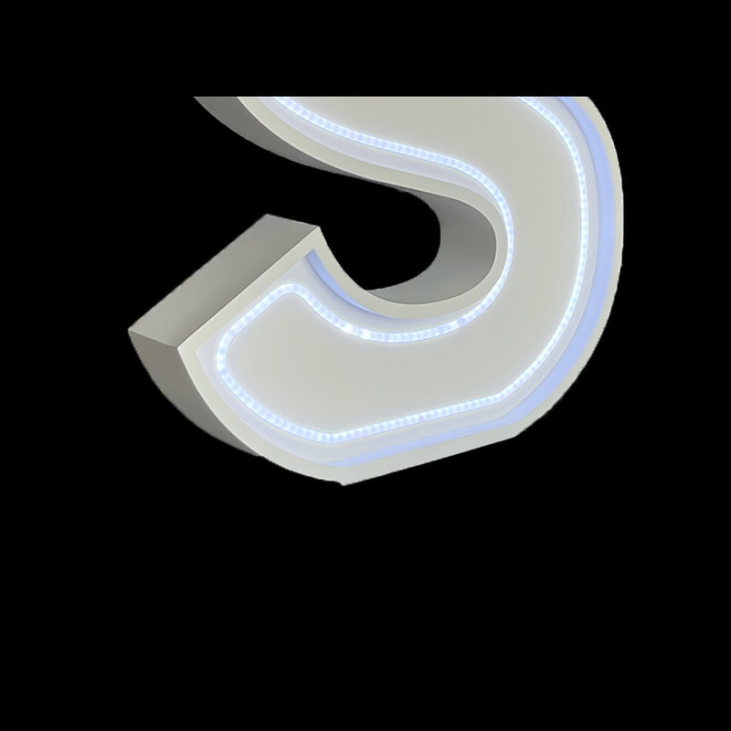 P-GL129-MC Giant Letter 