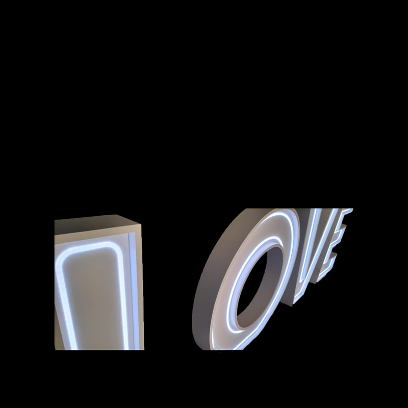 P-GP305-MC Giant Letter Set 