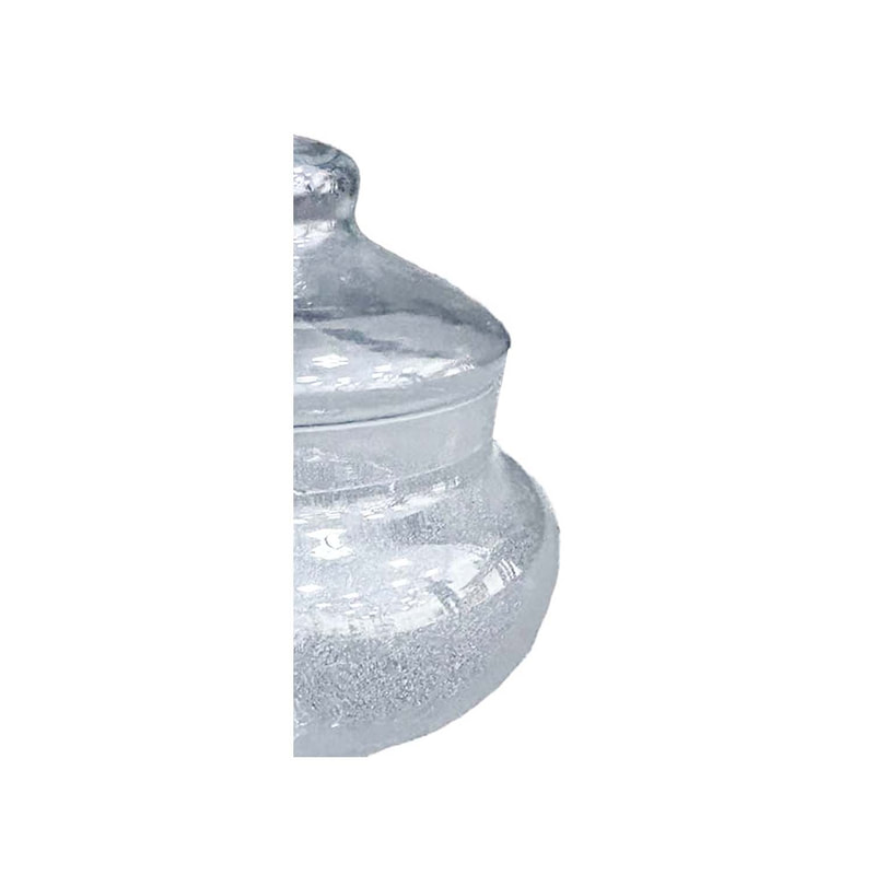 P-GW102-CL 30cm Snack clear glass cookie jar