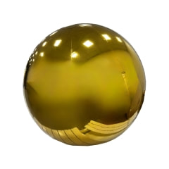Inflatable Mirror Ball - Gold- 300cm dia.  ​P-ID101-GD
